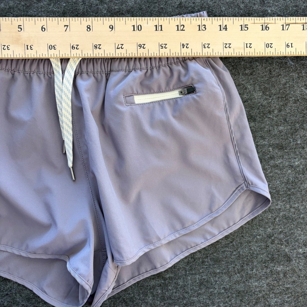 Vuori Clementine Running Shorts Purple Mauve Elastic Waist Lined Womens Size S - Picture 4 of 7